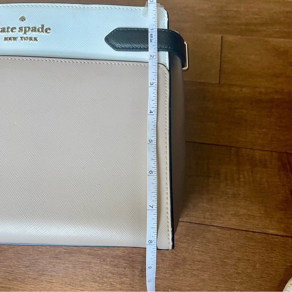 Kate Spade New York Staci Colorblock Medium Satchel with Matching Card Holder - Picture 7 of 8